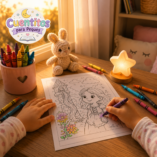 Cuentitos para Peques | 30 Noches de Cuentos con Valores + Páginas para Colorear