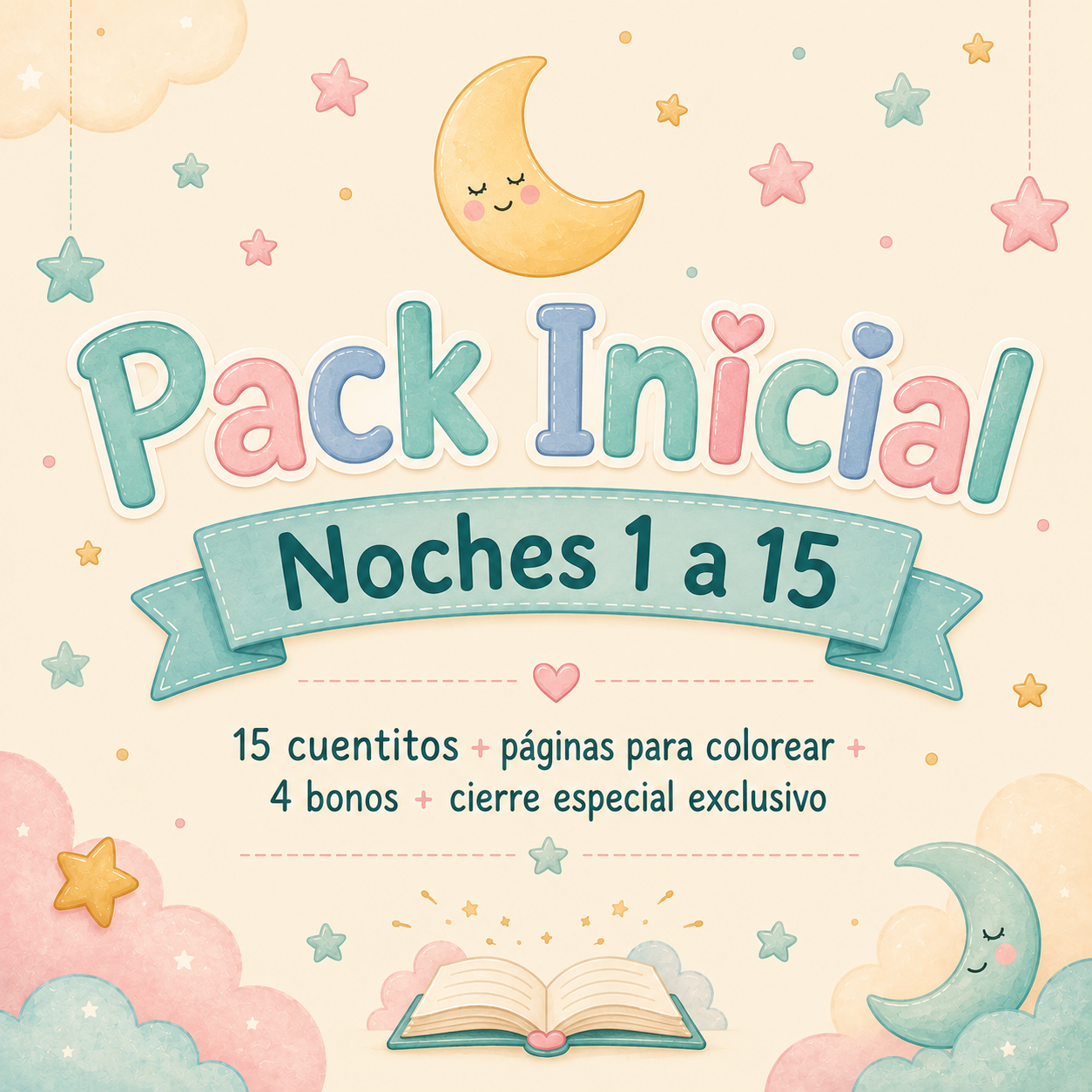Cuentitos para Peques | 30 Noches de Cuentos con Valores + Páginas para Colorear