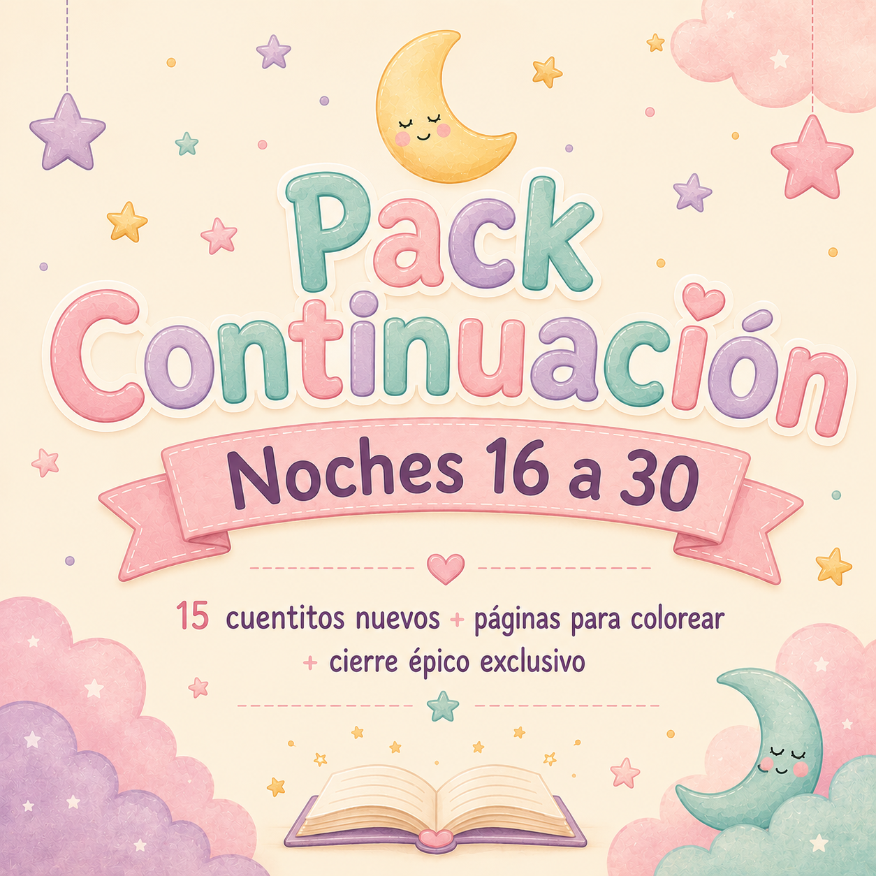 Cuentitos para Peques | 30 Noches de Cuentos con Valores + Páginas para Colorear